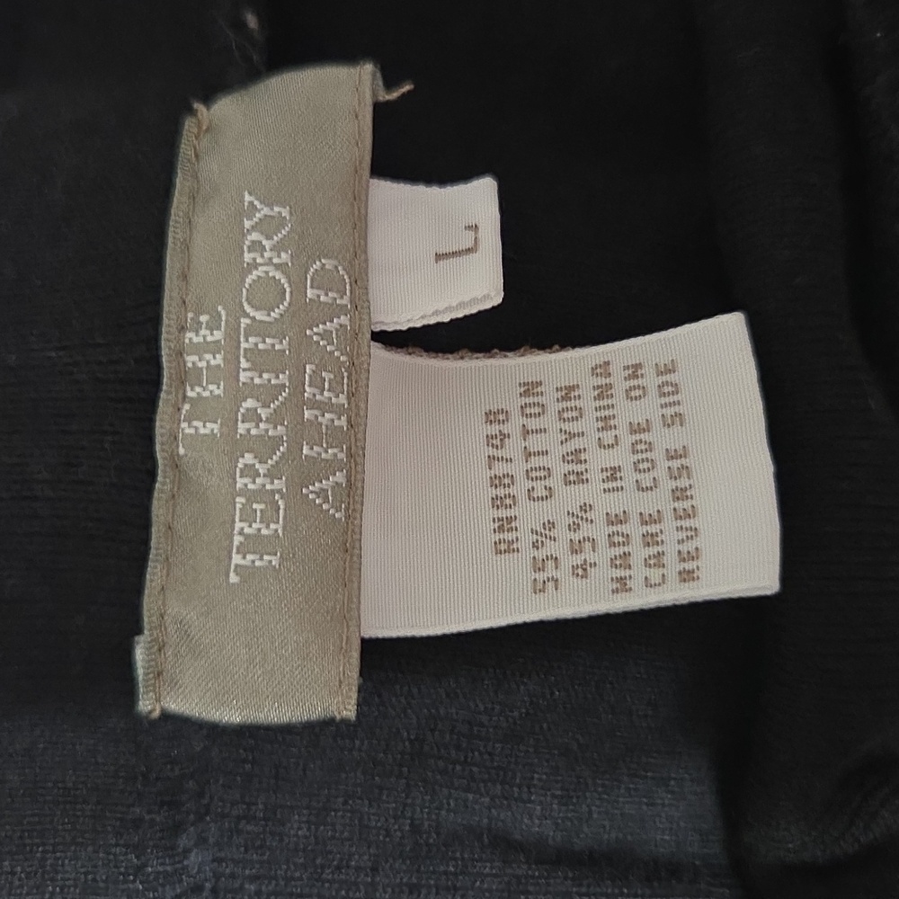 Black Maxi Knit Skirt The Territory Ahead L - Picture 2 of 5